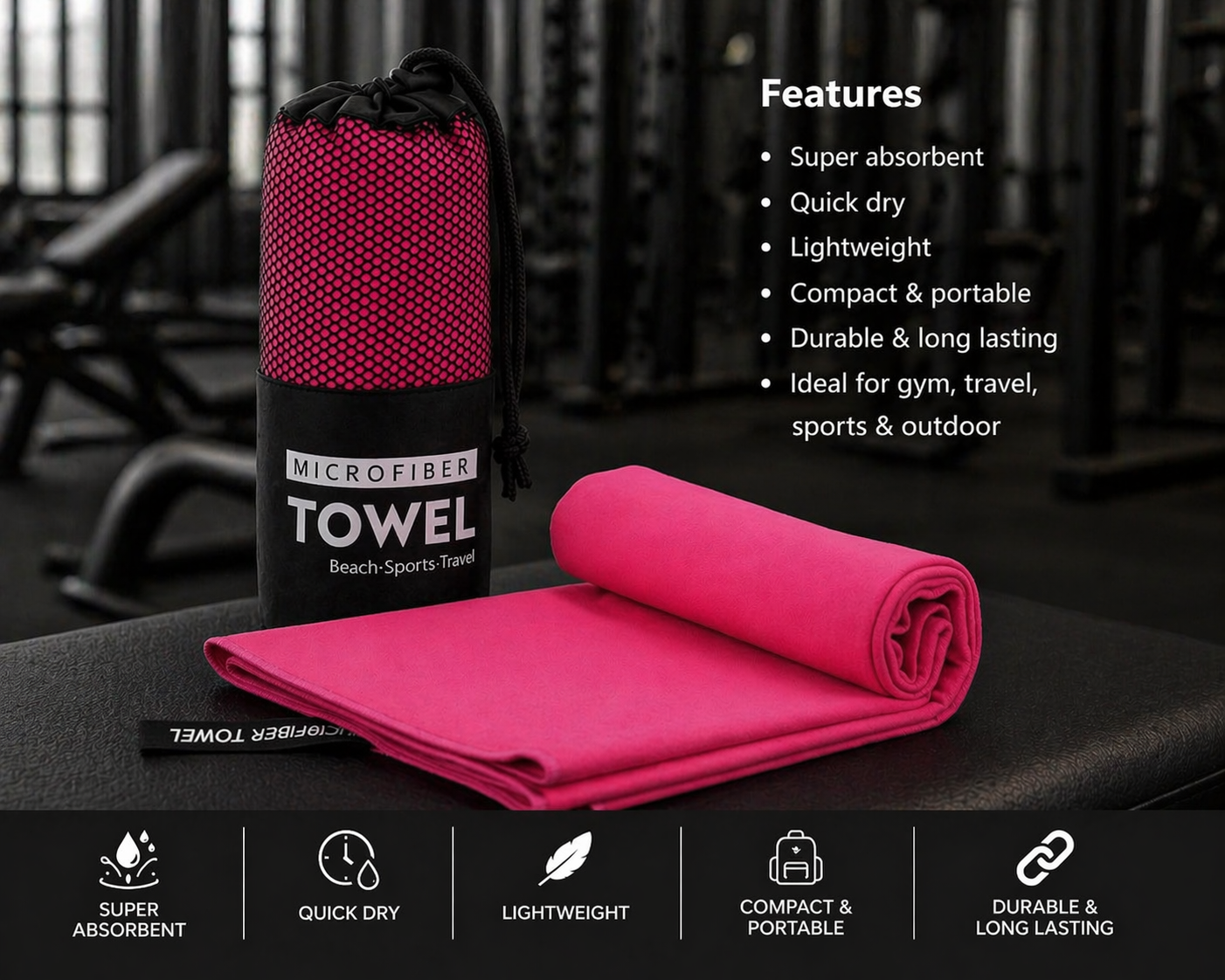 Endurance X Microfiber Towel