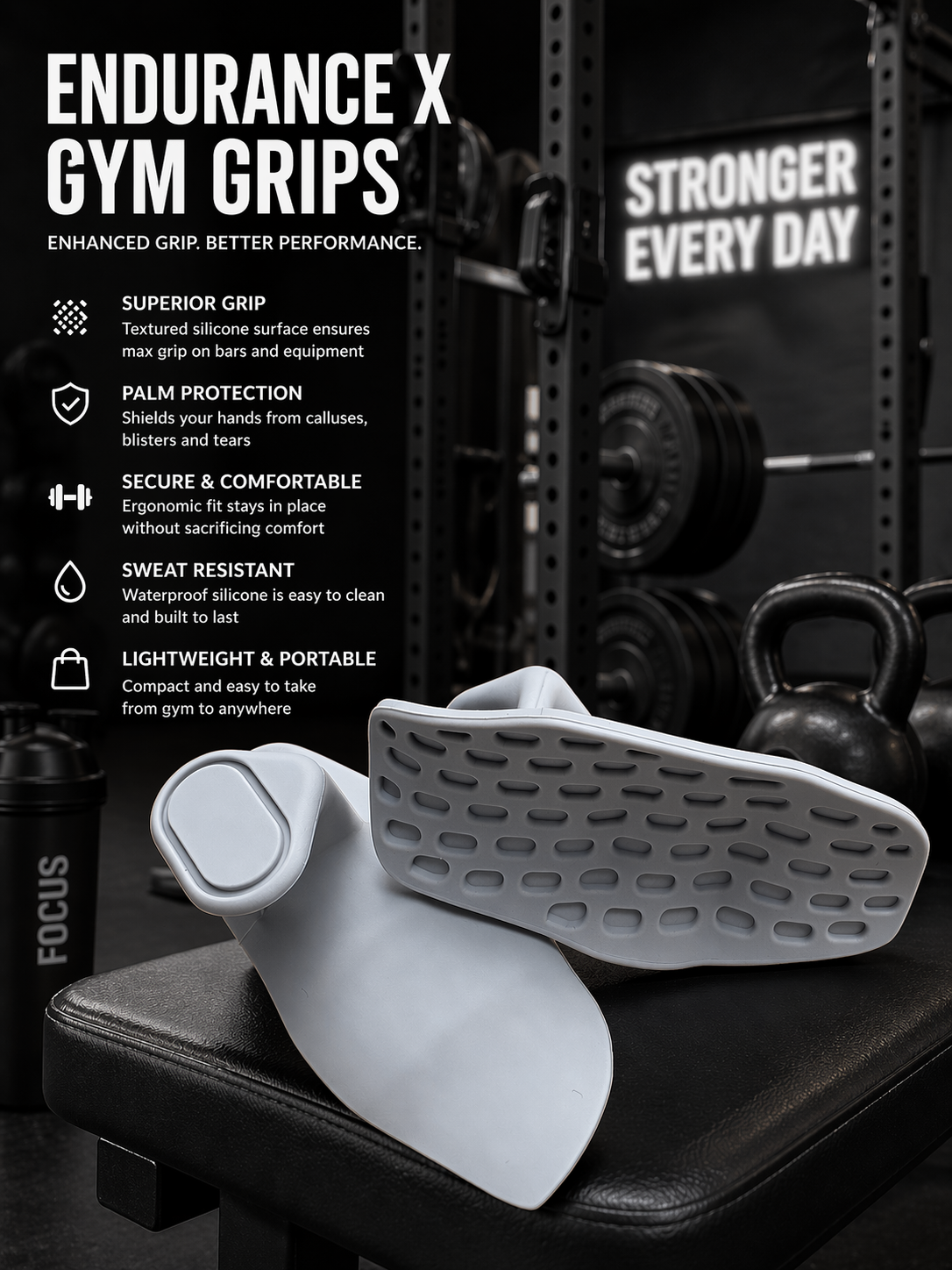 Endurance X Workout Grips